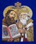 Cyril a Metoděj vyšívaný obraz