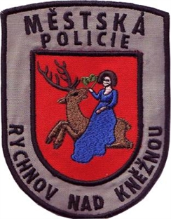Nášivka - Městská policie Rychnov nad Kněžnou