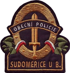 Nášivka - Obecní policie Sudoměřice u Bechyně