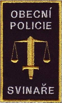Nášivka - Obecní policie Svinaře