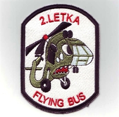 Letecká nášivka 2. letka - Flying bus