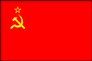 Tištěná vlajka SSSR