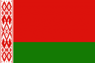 Tištěná vlajka Běloruska