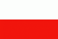 Tištěná vlajka Polska