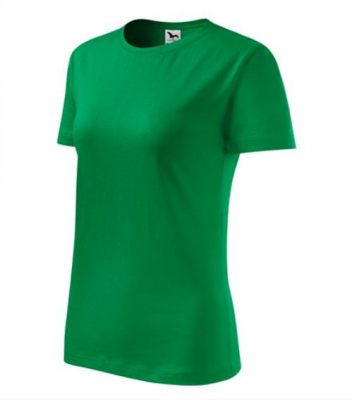 dámské triko Basic - středně zelená