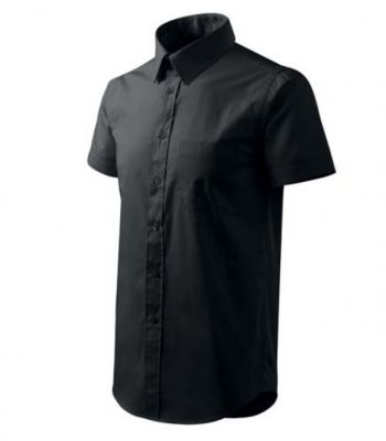 pánská košile short sleeve - černá 1