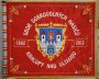 SDH Kralupy nad Vltavou rub vyšívaná vlajka