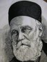 Vyšitý portrét - Jean Henry Dunant zakladatel Červeného kříže (3)