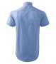 pánská košile short sleeve - nebesky modrá 0