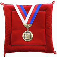 Medaile se státním znakem v nejvyšší kvalitě