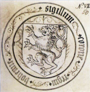 Pečeť koruny české z roku 1432