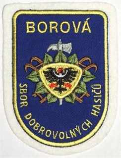 Hasičská nášivka Borová