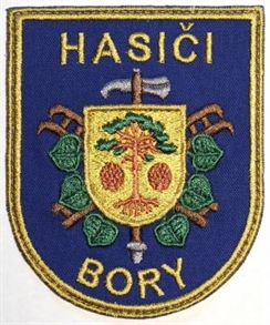 Hasičská nášivka Bory