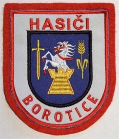 Hasičská nášivka Borotice