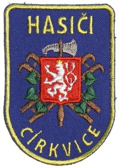 Hasičská nášivka Církvice