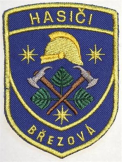 Hasičská nášivka Březová