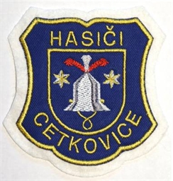 Hasičská nášivka Cetkovice