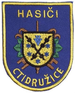 Hasičská nášivka Ctidružice