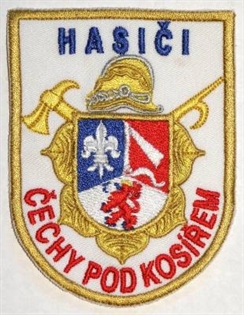 Hasičská nášivka Čechy pod Kosířem