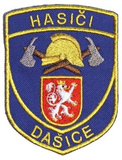 Hasičská nášivka Dašice