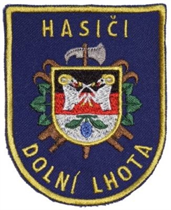 Hasičská nášivka Dolní Lhota