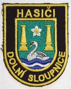 Hasičská nášivka Dolní Sloupnice