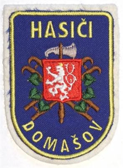 Hasičská nášivka Domašov