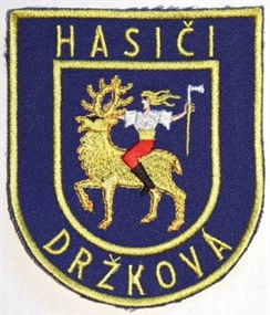 Hasičská nášivka Držková