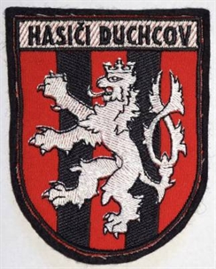 Hasičská nášivka Duchcov