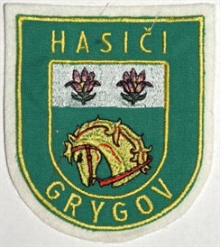 Hasičská nášivka Grygov