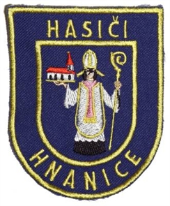 Hasičská nášivka Hnanice