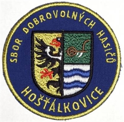 Hasičská nášivka Hošťálkovice