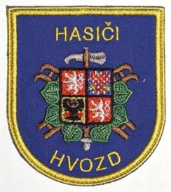 Hasičská nášivka Hvozd