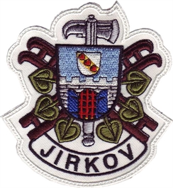 Hasičská nášivka Jirkov