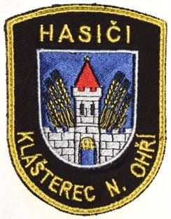 Hasičská nášivka Klášterec nad Ohří