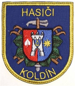 Hasičská nášivka Koldín