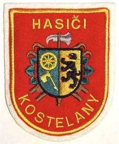 Hasičská nášivka Kostelany