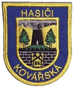 Hasičská nášivka Kovářská