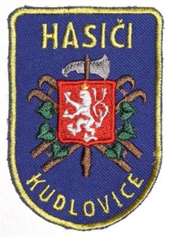 Hasičská nášivka Kudlovice