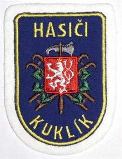 Hasičská nášivka Kuklík