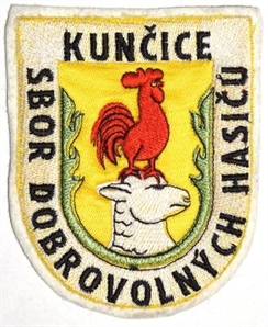 Hasičská nášivka Kunčice