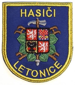 Hasičská nášivka Letonice