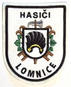 Hasičská nášivka Lomnice