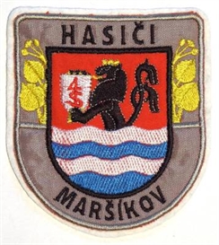 Hasičská nášivka Maršíkov