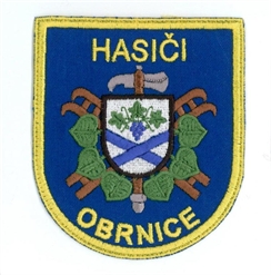 Hasičská nášivka Obrnice