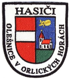 Hasičská nášivka Olešnice v Orlických horách