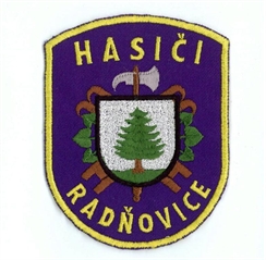 Hasičská nášivka Radňovice