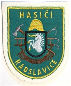 Hasičská nášivka Radslavice