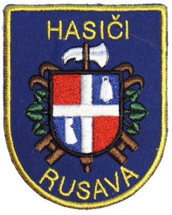 Hasičská nášivka Rusava