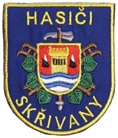 Hasičská nášivka Skřivany